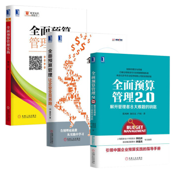 全面预算管理三册：让企业全员奔跑+全面预算2.0 解开管理者8大难题的钥匙+管理实践 pdf epub mobi 电子书 下载