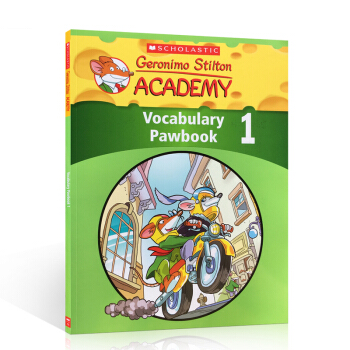 英文原版 Geronimo Stilton Vocabulary 老鼠記者詞匯練習冊 1