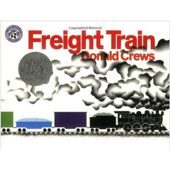英文原版 Freight Train 火车快跑 Donald Crews 凯迪克银奖 吴敏兰 送音频