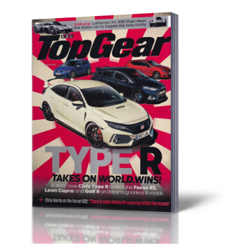 Topgear汽车测试报告杂志 英文版 2017年8月 汽车期刊杂志 全英文 pdf epub mobi 电子书 下载