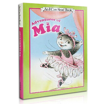 进口英文原版I Can Read Adventures of Mia米娅小猫咪5合1精致