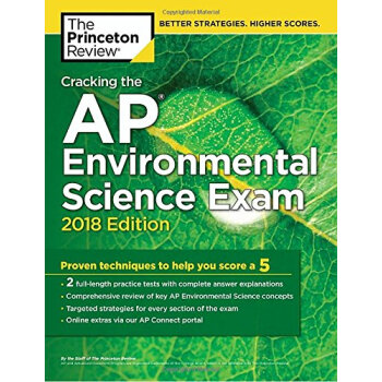 【中商原版】破解AP环境科学考试2018 英文原版 教育与考试 Cracking the AP