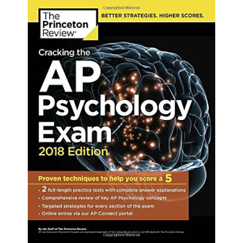 【中商原版】破解AP心理學考試2018 英文原版 教育與考試 Cracking the AP