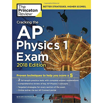【中商原版】破解AP物理學1考試2018 英文原版 教育與考試 Cracking the AP pdf epub mobi 下载