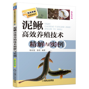 泥鰍高效養殖技術精解與實例 泥鰍健康養殖技術 養泥鰍技術教程書籍 養泥鰍的書泥鰍 人工養殖 pdf epub mobi 下载
