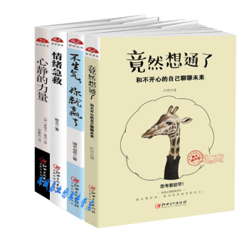 正版套裝【4冊】竟然想通瞭：和不開心的自己聊聊未來+心靜的力量+情緒急救+不生氣，你就贏瞭 pdf epub mobi 下载