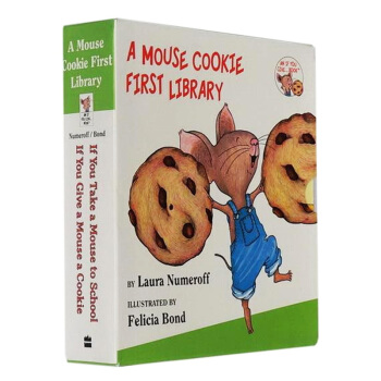 【中商原版】要是你给老鼠吃饼干系列2册纸板书原版If You Give a Mouse Cookie