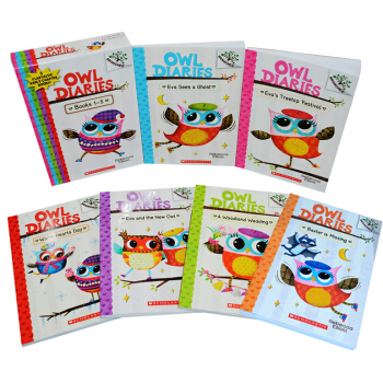 英文原版 貓頭鷹日記Owl Diaries 6冊橋梁章節書 Scholastic Branches pdf epub mobi 下载