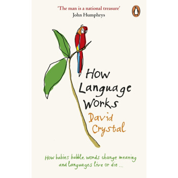 【中商原版】語言如何工作 英文原版 How Language Works Crystal David