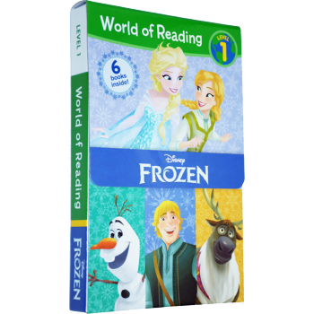 World of Reading Frozen Level 1 迪士尼冰雪奇緣分級讀物 英文原版6冊