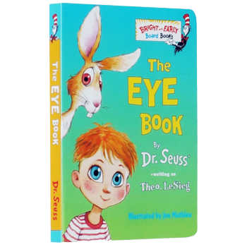 英文原版 The Eye Book 牙齿书 阅读启蒙纸板书 Dr Seuss 苏斯博士