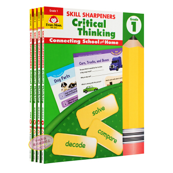 Skill Sharpeners critical thinking批判性思维初阶4册原版