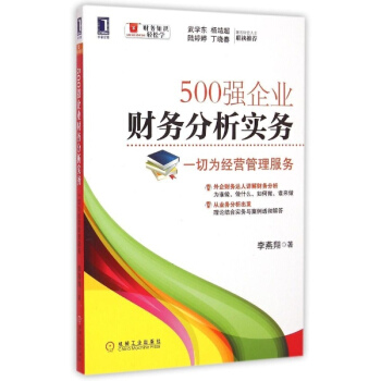 500強企業財務分析實務 pdf epub mobi 下载
