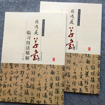 孫過庭草書毛筆書法碑帖臨習技法精解孫過庭書譜上下冊