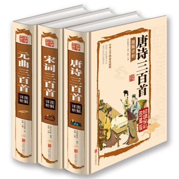國學典藏館精裝唐詩宋詞元麯三百首圖解祥析詳析 文白對照原文 pdf epub mobi 下载