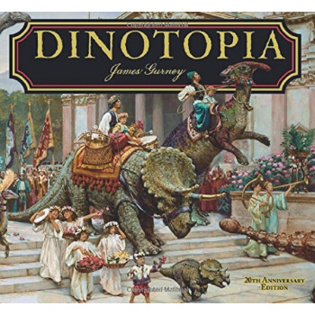 恐龙帝国(20周年,精装插图版)英文原版 Calla Editions:Dinotopia