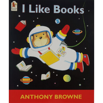 英文原版绘本 I Like Books 我喜欢书 Anthony Brown 安东尼布朗 pdf epub mobi 电子书 下载