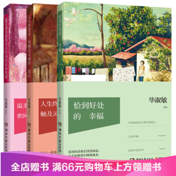 毕淑敏幸福三部曲 恰到好处的幸福+人生终要有一场触及灵魂的旅行+ 温柔就是能够对抗世间所有 pdf epub mobi 下载