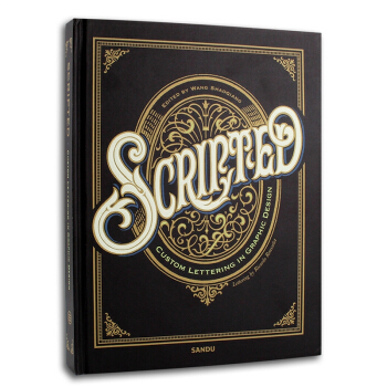 Scripted 我寫我型 手寫字體在平麵設計中的應用手繪手寫字體設計書籍