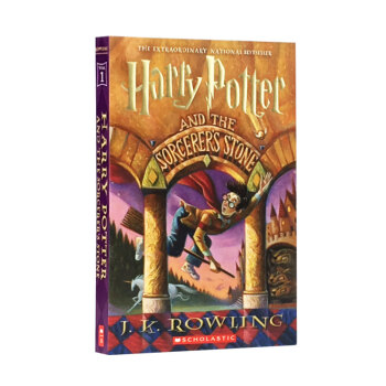 哈利波特與魔法石美國版英文原版 Harry Potter and the Sorcerer