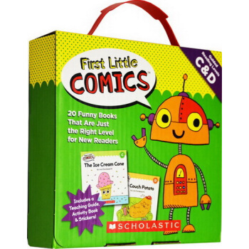 First Little Comics Parent Pack Levels C and D