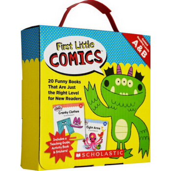英文原版繪本First Little Comics Parent Pack Levels A B