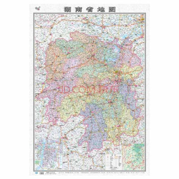 2018全新 湖南省地图（袋装折叠版）尺寸：1068mm*749mm 全开本 pdf epub mobi 电子书 下载