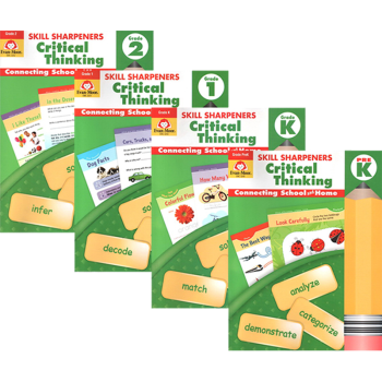 SKILL SHARPENERS critical thinking 技能铅笔刀行批判性思维 4册