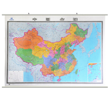 2018新版 中國地圖掛圖2米X1.5米 超大 高清防水覆膜 大氣 辦公室會議室專用 pdf epub mobi 電子書 下載