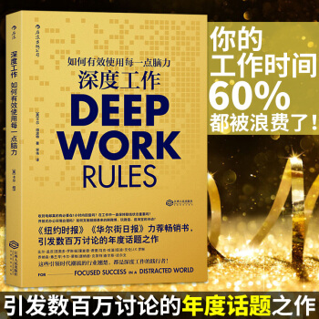 深度工作 如何有效使用每一點腦力 職場成功勵誌書籍 卡爾·紐波特 經濟管理 pdf epub mobi 下载