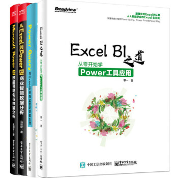 ExcelBI之道+Power Query+从Excel到Power BI商业智能数据+数据可视化 pdf epub mobi 下载
