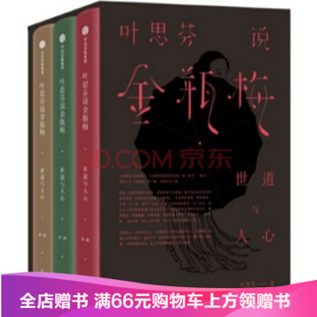 叶思芬说金瓶梅 世道与人心 套装全3辑 红楼梦读蒋勋 pdf epub mobi 下载
