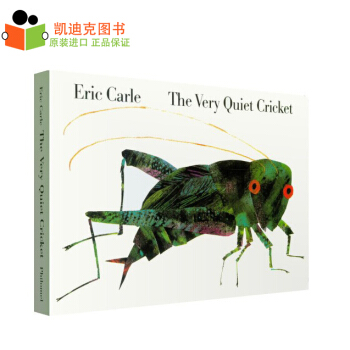 The Very Quiet Cricket 好安静的蟋蟀廖彩杏书单英文原版绘本纸板#