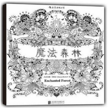 现货 魔法森林中文原版引进 继秘密花园之后又一手绘减压书籍 一本探索奇境手绘涂色书 pdf epub mobi 下载