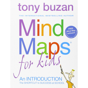 【中商原版】儿童思维导图 英文原版 Mind Maps for Kids 学习方法介绍 效率学习法