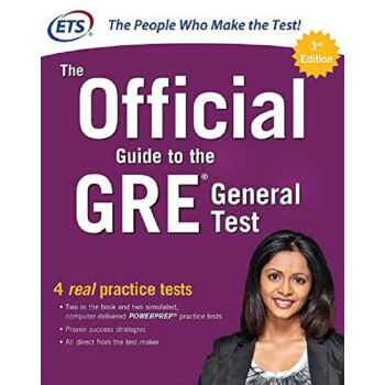 GRE官方指南第三版 英文原版 The Official Guide to the GRE pdf epub mobi 电子书 下载