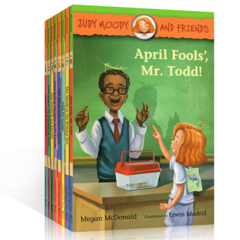 英文原版 Judy Moody and Friends 全彩8本硃迪和她的小夥伴兒童故事書 pdf epub mobi 電子書 下載