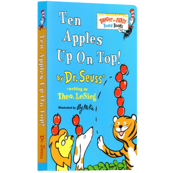 英文原版 Ten Apples Up on Top! 名家Dr. Seuss苏斯博士纸板书
