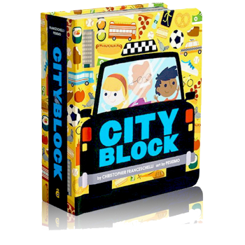 Cityblock 創意城市造型紙闆書 兒童色彩趣味認知精裝 鏤空設計異型書 英文原版 pdf epub mobi 下载