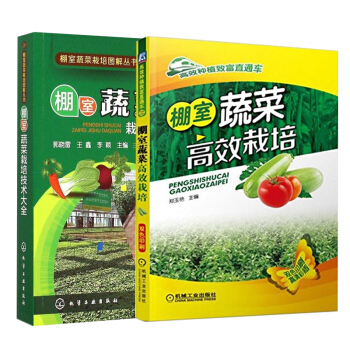 區域包郵 棚室蔬菜栽培技術大全+高效種植緻富直通車 棚室蔬菜高效栽培 2本