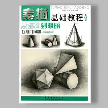 素描基础教程从结构到明暗1石膏几何体素描基础教程书 入门零基础结构素描人物速写书素描 pdf epub mobi 电子书 下载