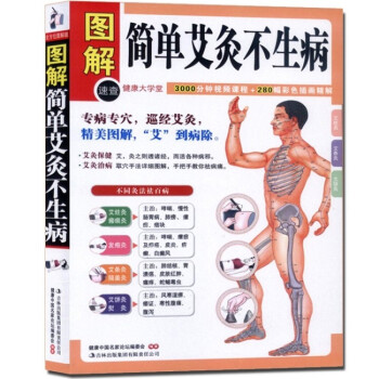 送经络图 图解简单艾灸不生病(健康大学堂)保健经络穴位温养书籍治病治疗一学就会艾灸疗法治百 pdf epub mobi 下载
