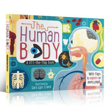 英文原版 The Human Body 人體百科科普 七大洲太陽係同係列翻翻書 pdf epub mobi 下载