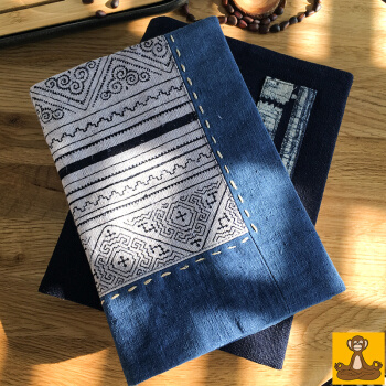 創意手工精製書衣 1套2個 適用32開/16開書籍 棉麻布製包書衣書套書皮 厚度可調節 pdf epub mobi 下载