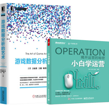 区域包邮小白学运营+游戏数据分析的艺术 2本 pdf epub mobi 下载