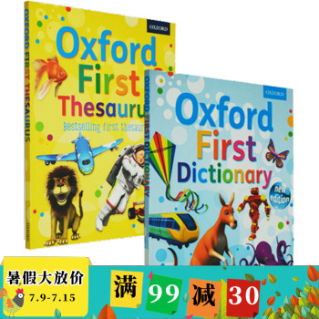 牛津Oxford First Thesaurus/Dictionary 儿童近义词图解字典