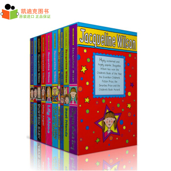 文學女王 Jacqueline Wilson 英文小說 麻辣女生基地係列 10冊平裝#