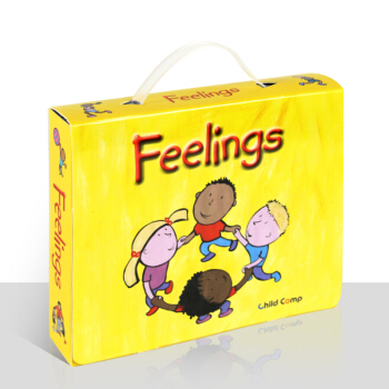 The Feelings兒童英文原版繪本閱讀學習係列情緒管理12本附音頻CD 支持點讀 12本套裝附贈CD