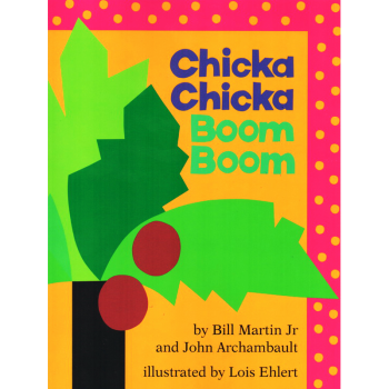 英文原版绘本 Chicka Chicka Boom Boom 叽喀叽喀碰碰 廖彩杏