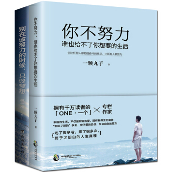 你不努力谁也给不了你想要的生活 别再该努力的时候看只谈梦想 共2册 成功学 成功 秘密 书 pdf epub mobi 下载
